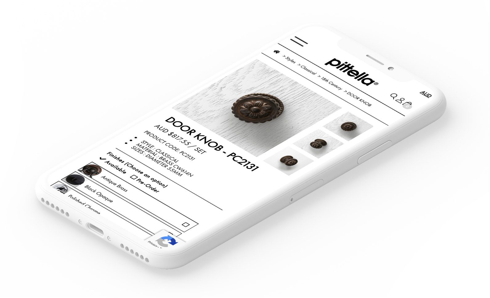 website preview